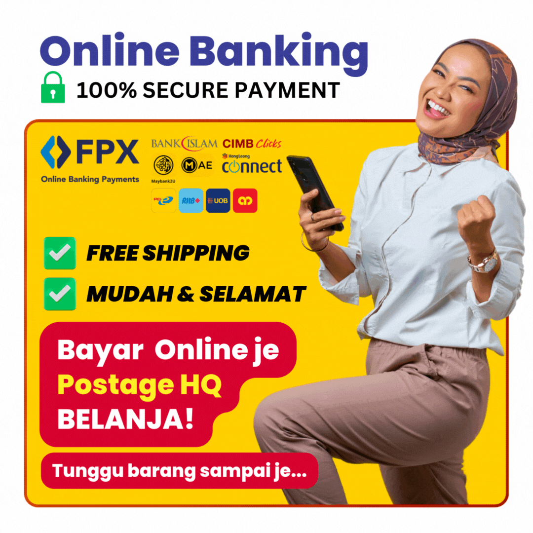Bayar bila barang sampai — pilihan COD tersedia